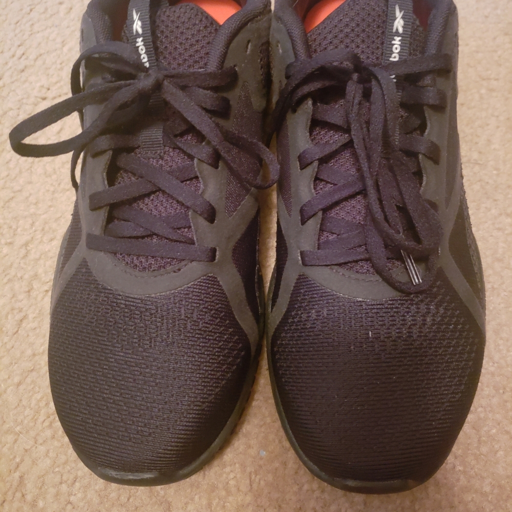 Reebok black sneakers